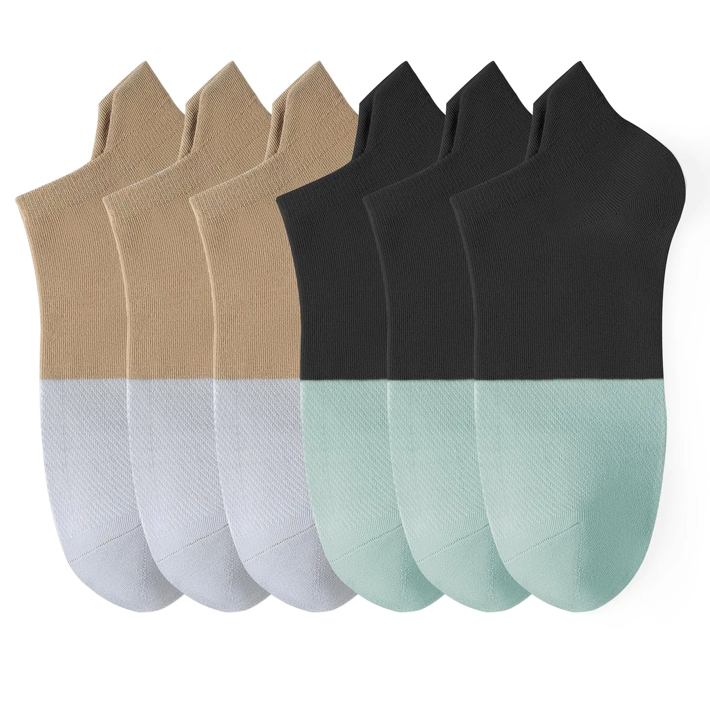 Black Ankle Socks for Women Size 7-9