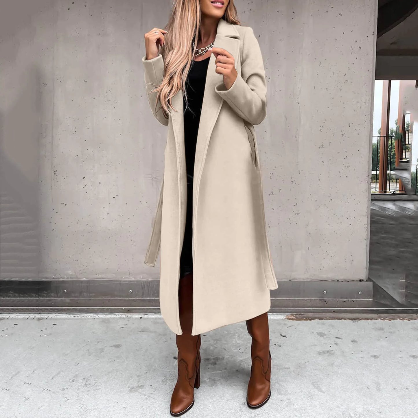 Women's Elegant Long Coat