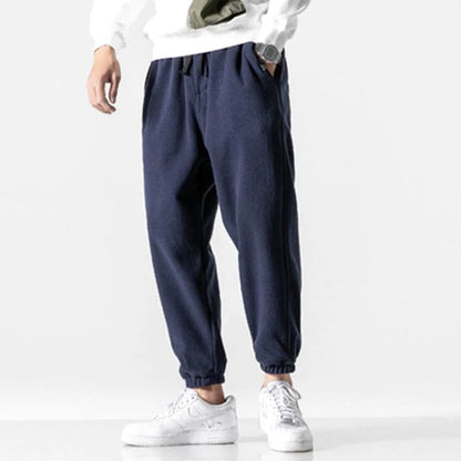 Winter Casual Fleece Pants for Men