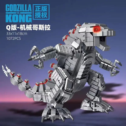 Panlos Godzilla vs King Kong Dinosaur Model Set