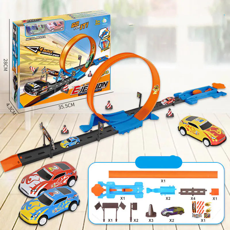 Hot Wheels Track Launcher Toy Cars for Kids