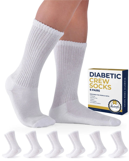 Diabetic Socks for Men and Women - Non Binding Socks Women | Neuropathy Socks for Men and Neuropathy Socks for Women | Edema Socks for Diabetics Women | Diabetic socks Women
