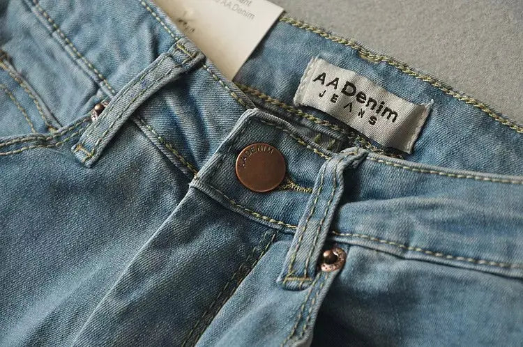 High-Waisted Stretch Skinny Jeans for Women