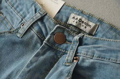 High-Waisted Stretch Skinny Jeans for Women