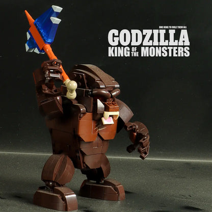 Panlos Godzilla vs King Kong Dinosaur Model Set