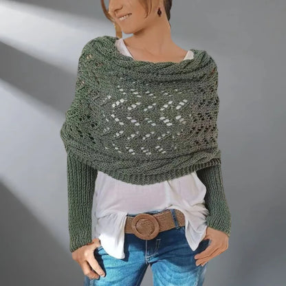 Autumn & Winter Knitted Shawl