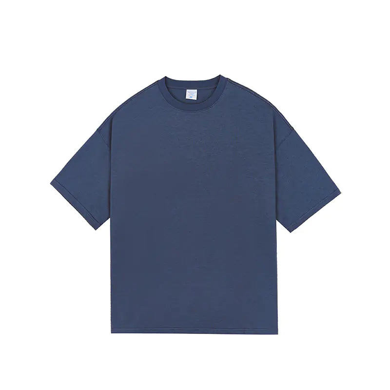 Crew Neck T-Shirt for Men Cotton