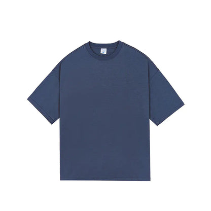 Crew Neck T-Shirt for Men Cotton