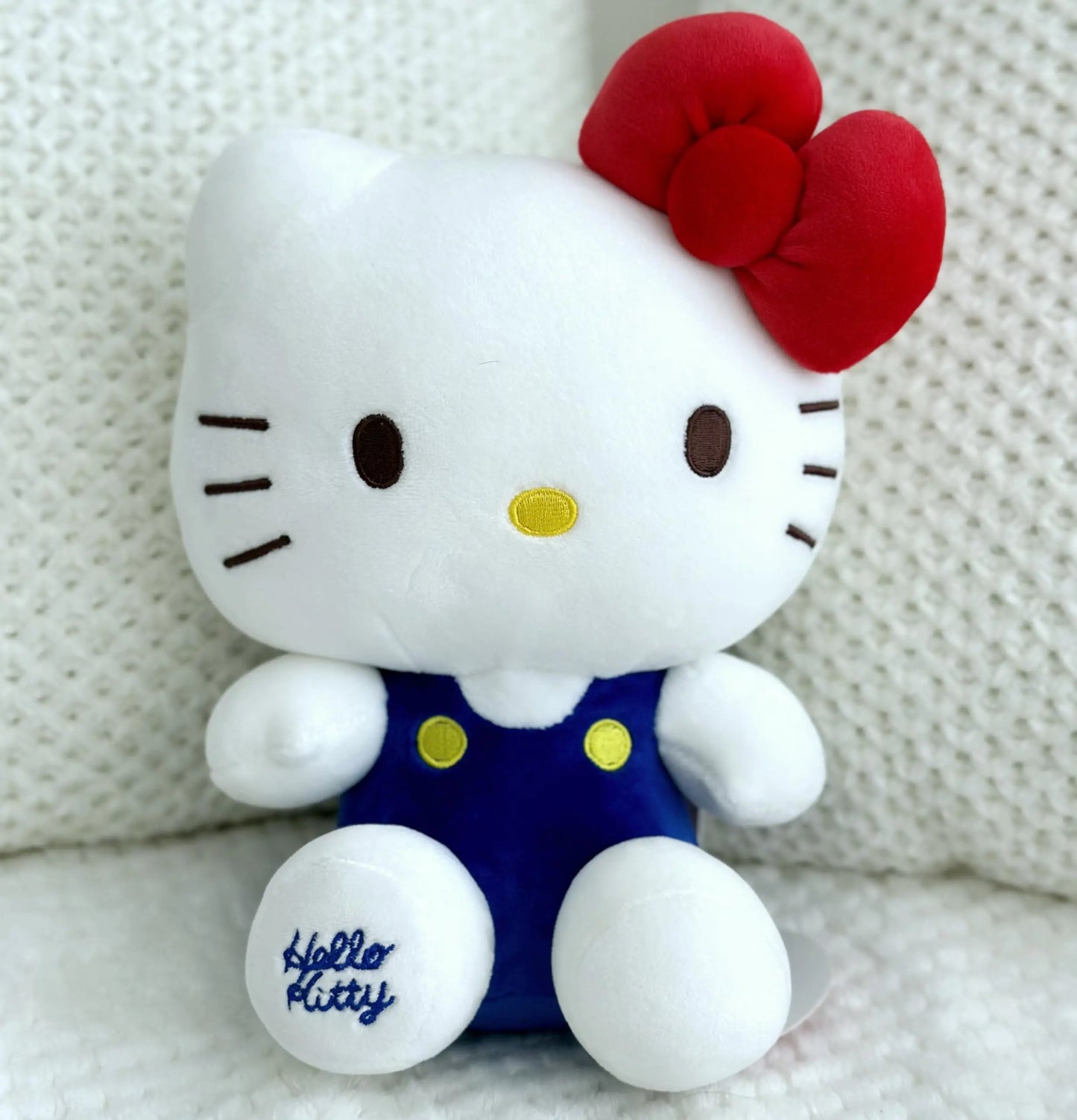 Kitty Plush 10” Collectible Kitty Plushie Cute Stuffed Animal Toy Adorable Kawaii Doll (Classic)