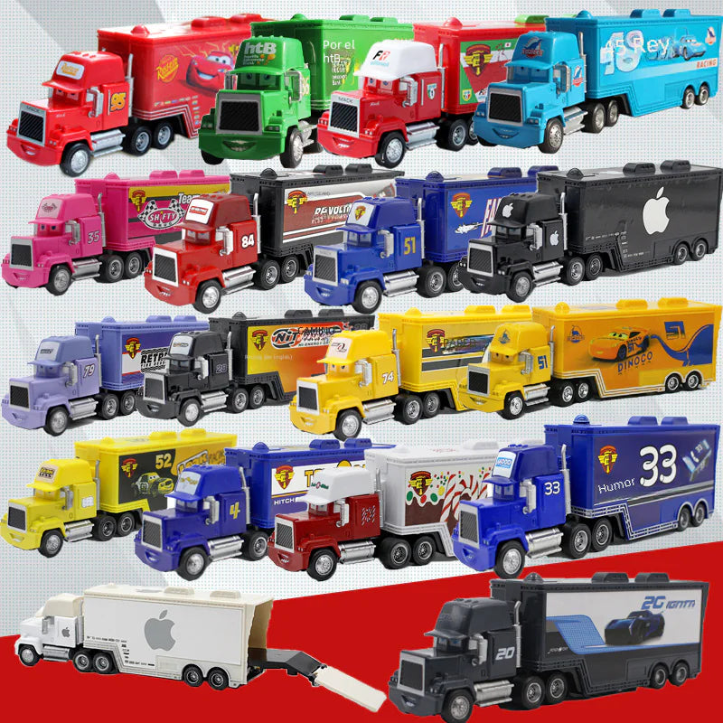 43 Styles of Alloy Toy Cars with McUncle Truck