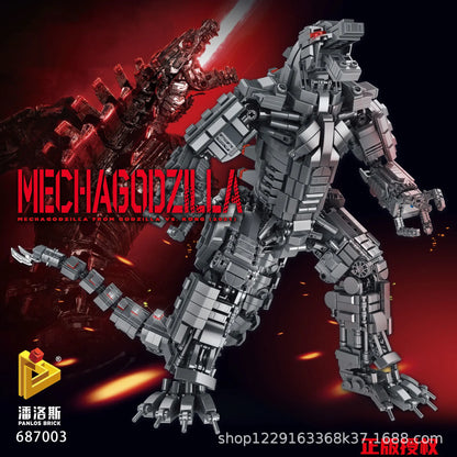 Panlos Godzilla vs King Kong Dinosaur Model Set