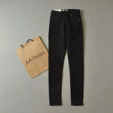 High-Waisted Stretch Skinny Jeans for Women