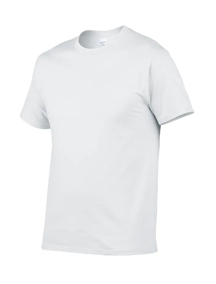 Cotton Crew Neck Logo T-Shirt for Men