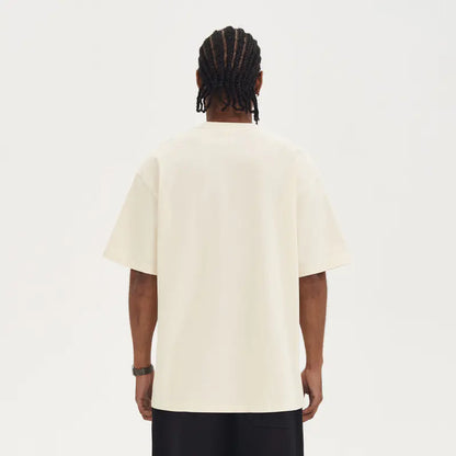 Crew Neck T-Shirt for Men Cotton