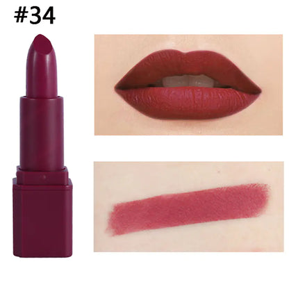 Matte Square Tube Lipstick for Lip Makeup