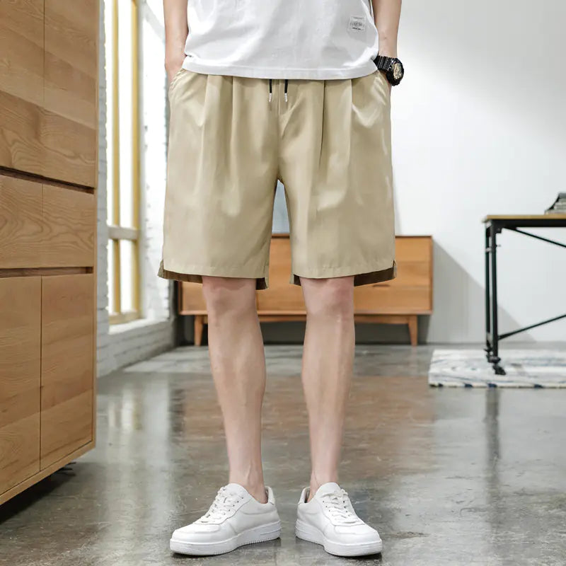 Trendy Loose Korean Style Five-Point Pants