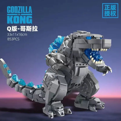 Panlos Godzilla vs King Kong Dinosaur Model Set