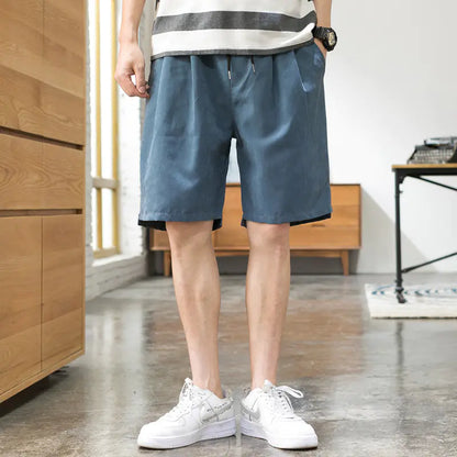 Trendy Loose Korean Style Five-Point Pants