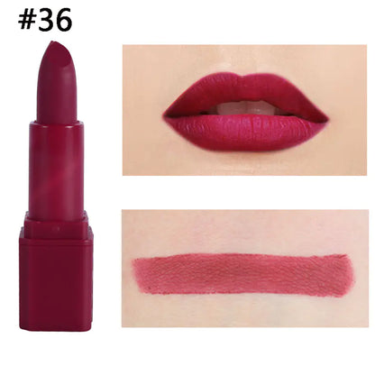 Matte Square Tube Lipstick for Lip Makeup