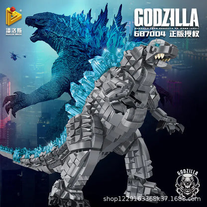 Panlos Godzilla vs King Kong Dinosaur Model Set