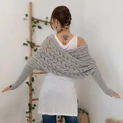 Autumn & Winter Knitted Shawl