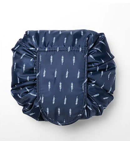 Drawstring Makeup Bag and Toiletry Organizer