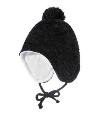 Warm Wool Children's Ear Guard and Gloves Set